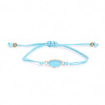 El Regalo 2PCs Cute Kids Bracelet Rakhi Combo Sets- Fancy Kids Rakhi for Brother/Sister with Roli Chwal, Rakhi Message Card in Rakhi Box for Babies/Toddlers/Kids (Rainbow Heart & Cloud Rakhi)
