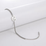 El Regalo 1 PC Stainless Steel OM/Aum Chain Bracelet Rakhi for Men- Anti Tarnish/Waterproof Adjustable bracelet for Bhai/Bhatija- Comes with Message Card, Roli-Chawal & Box