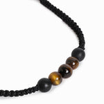 El Regalo 1 PC Natural Tiger Eye Stones Rakhi for Brother/Bhai- Natural Stones Rakhi with Roli-Chawal Shagun, Rakhi Message Card in Rakhi Gift Box
