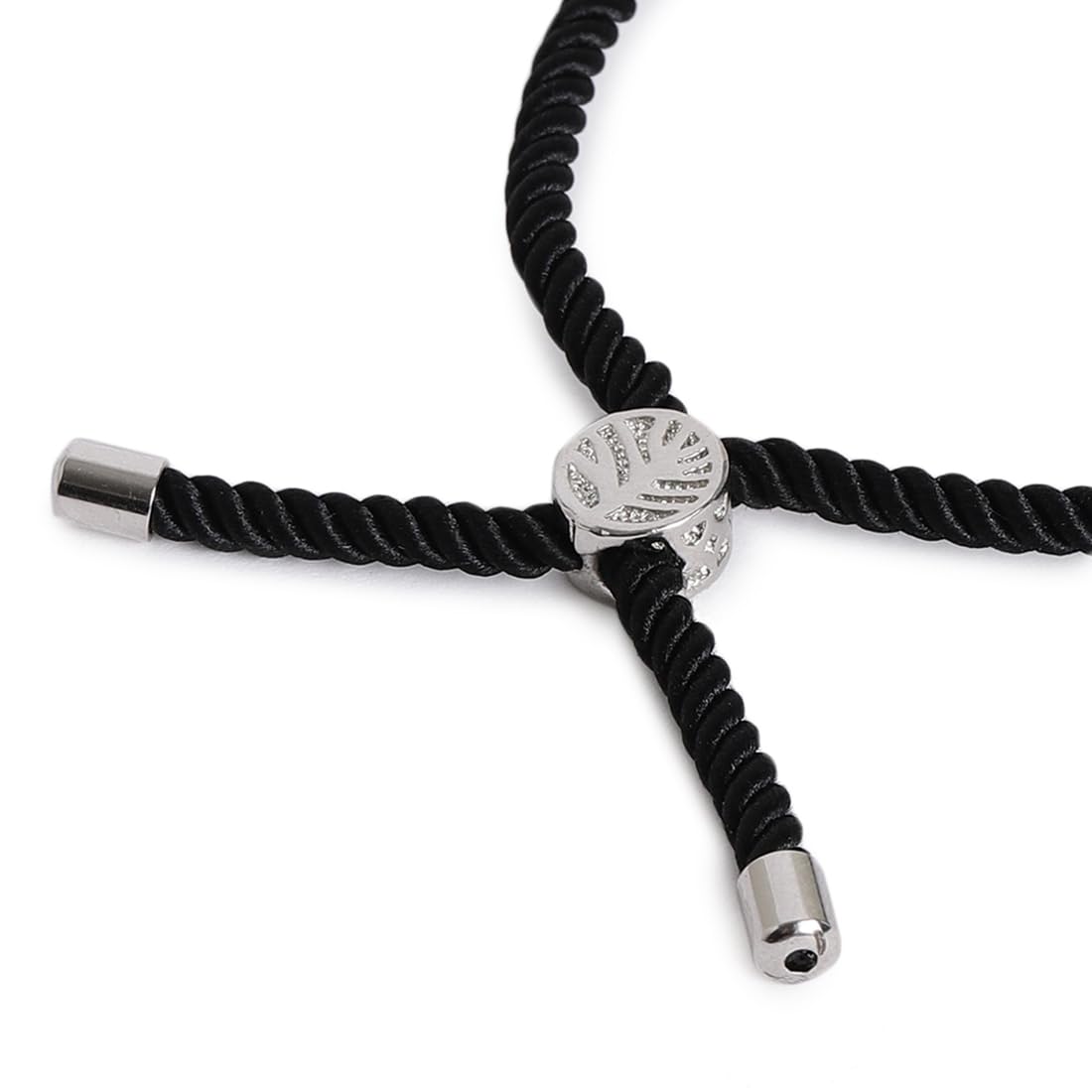 El Regalo 1PC Evil Eye Stainless Steel Rakhi for Bhaiya/Bhai/Brother- Anti Tarnish/NO Rust/Waterproof Rakhi with Roli Chawal, Message Card in Rakhi Gift Box (Silver Evil Eye)