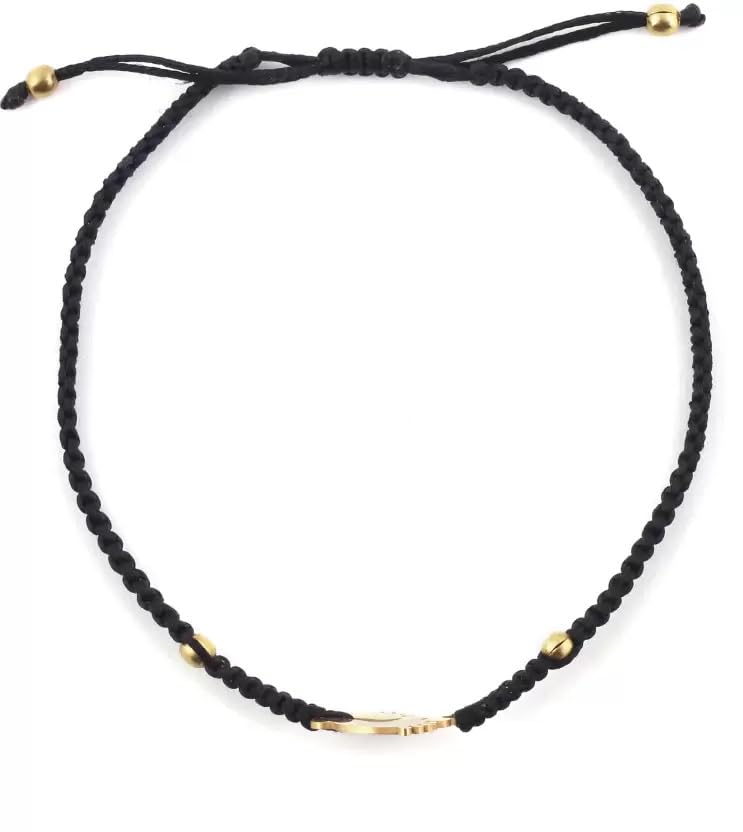 El Regalo Baby Feet WISH ANKLET/BRACELET | Baby Foot Nazarbattu Adjustable Anklet Cum Bracelet for Kids/Teens/Adults