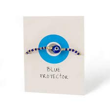 El Regalo Plated Alloy With Evil Eye Evil Eye Bracelet For Women & Girl (blue)