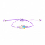 El Regalo 2PCs Cute Kids Bracelet Rakhi Combo Sets- Fancy Kids Rakhi for Brother/Sister with Roli Chwal, Rakhi Message Card in Rakhi Box for Babies/Toddlers/Kids (Rainbow & Star Rakhi)