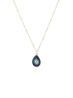 El Regalo Evil Eye Earrings & Necklace Jewelry Set- Enameled Evil Eye Hypoallergenic Pendant Necklace & Earrings for Girls & Women