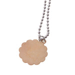 El Regalo 1 PC Cute Colorful Rainbow Cloud, Daisy Flower, Love Heart Pendant Necklaces for Toddlers/Kids/Girls/Teens/Women (Daisy Flower Pendant)
