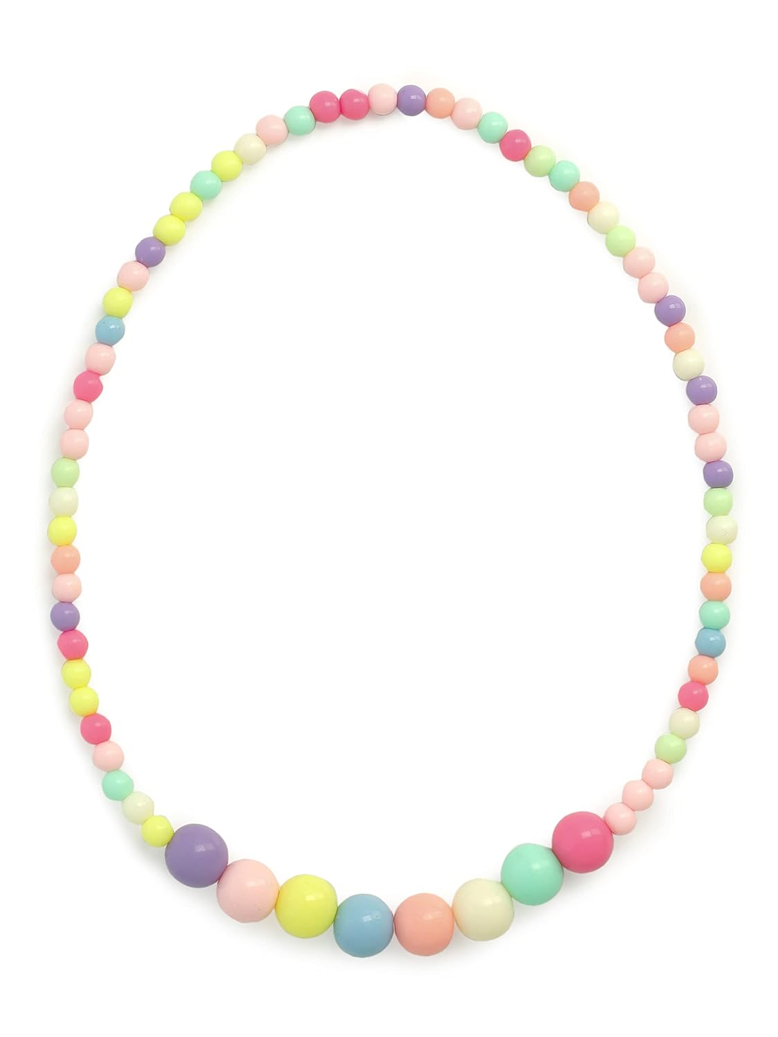 El Regalo 4 PCs Cute Kids Girls Jewelry Combo Sets - Kids Beads 2 Necklace & 2 Bracelets Jewelry Sets for Girls & Toddlers (Option- 1)