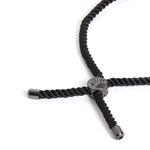 El Regalo 1PC Evil Eye Stainless Steel Rakhi for Bhaiya/Bhai/Brother- Anti Tarnish/NO Rust/Waterproof Rakhi with Roli Chawal, Message Card in Rakhi Gift Box (Black Evil Eye)