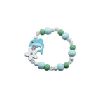 El Regalo Kids/Toddlers/Girls Wooden Beads Handmade Necklace & Bracelet Jewelry Sets (1 Necklace & 1 Bracelet): Kids Princess Jewelry Set (Dolphin Kids Jewelry Set)