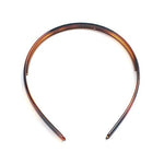 El Regalo Womens & Girls 2 PC Brown Resin Tooth Comb Plain This Hairband Sport Headband