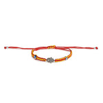 El Regalo 2 Hamsa Hand Evil Eye OM Rakhi Combo - Rakshabandhan Moli Charms Rakhi with Message Card & Roli Chawal Shagun in Rakhi Box for Bhaiya/Babhi/Bhatija/Bhatiji (Option-1)