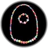 El Regalo Kids Jewelry | Colorful Stars Jewelry Set for Girls | Necklace Bracelet Set