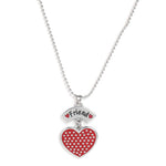 El Regalo 2 PCs Best Friend BFF Enamel Hearts Unisex Pendant Necklaces Set for Kids/Girls/Boys/Besties/Soul Sisters (Option-1)
