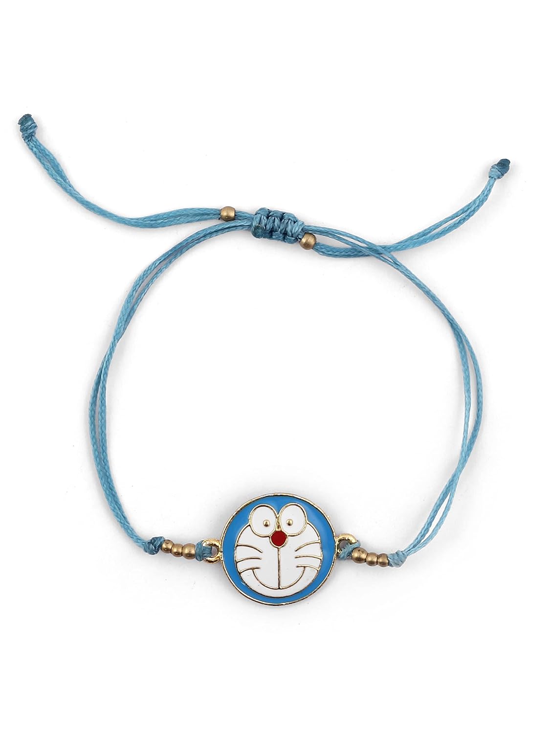 El Regalo 2 PCs Kids Rakhis Combo Set - beautiful 2 Kids Rakhis Set with shagun, Rakhi Message Card in Rakhi Gift Box for Little Brother/Niece/Nephew (Angry Bird & Doremon Rakhi)