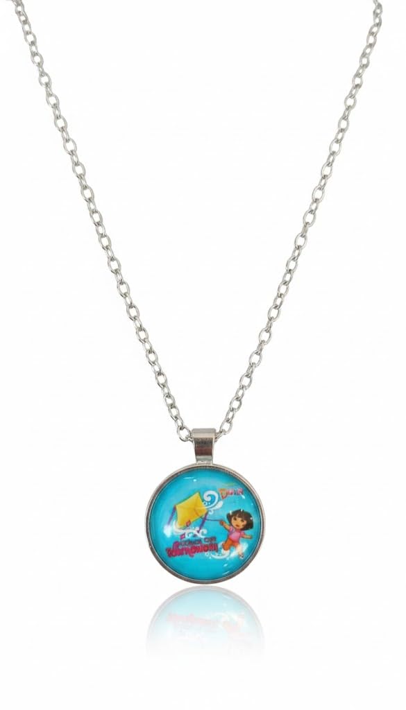 El Regalo Enchanted Tales Princess Pendant Necklace for Girls & Toddlers - Magical Character Jewelry for Birthdays, Parties & Gifting (Style-10)