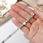 El Regalo Beautiful Inspirational Tiny Gemstone Bracelets- Sometimes You Forget You're Awesome