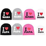 El Regalo Kid's Cotton Cap (Earheadband_Pink, White_1- 4 Years)