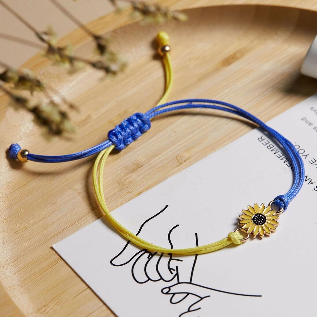 El Regalo 1PC Minimalist Sunflower Rakhi for Bhai/Brother/Niece/Nephew - Designer Rakhi with Roli-Chawal Shagun Pack, Rakhi Message Card in Rakhi Gift Box