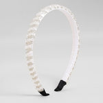 El Regalo 2 Pieces Rhinestone Crystal Headbands Shiny Non-Slip Beaded Party Hairband Hair Bands Hair Accessories Hair Decoration for Women Girls (Option-3)