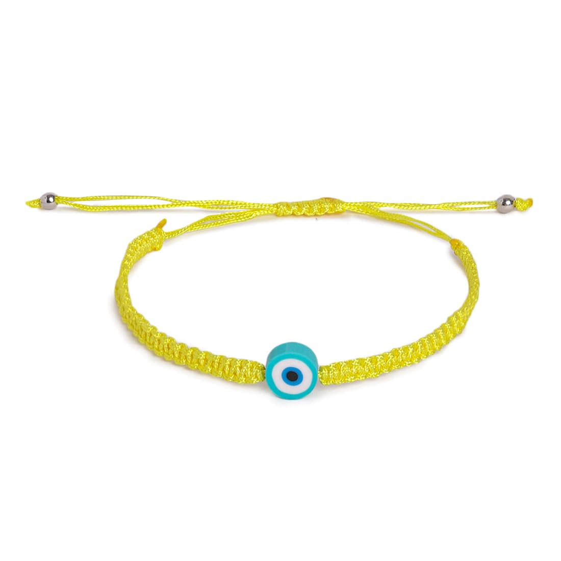 El Regalo 2PCs Rakhi Combo Set for Bhai-Bhabhi or Bhai-Bhatija/Bhatiji- 2 Evil Eye Rakhis Set with Roli Chanwal, Rakhi Card in Rakhi Gift Box (Option-2)