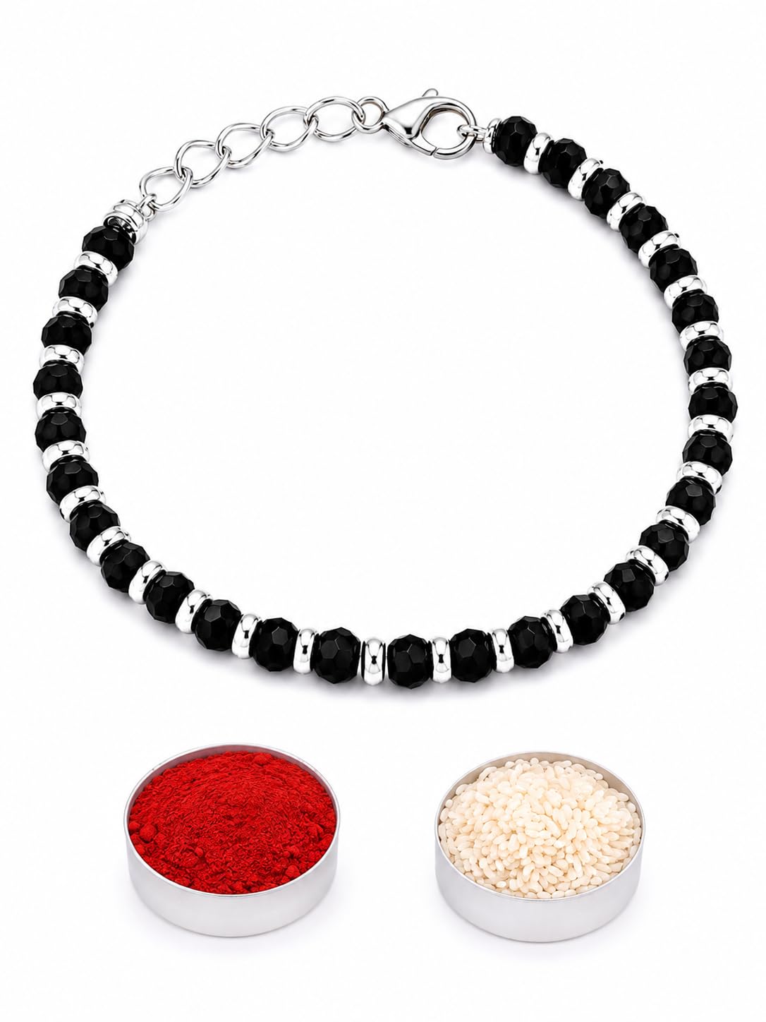 El Regalo 1st Rakhi for Baby Brother - Nazaria Rakhis for 1st Rakhi for Little Brother/Niece/Nephew Rakhis for Kids/Babies/Toddlers (Plain Nazaria Rakhi)