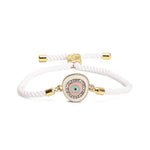 El Regalo Fancy 2PCs Evil Eye Rakhi Set for Brother with Roli Chawal & Rakhi Message Card - Lucky Protection Rakhi to Avoid Negative Energies for Brother/Sister-in-Law/Niece or Nephew (Option-2)