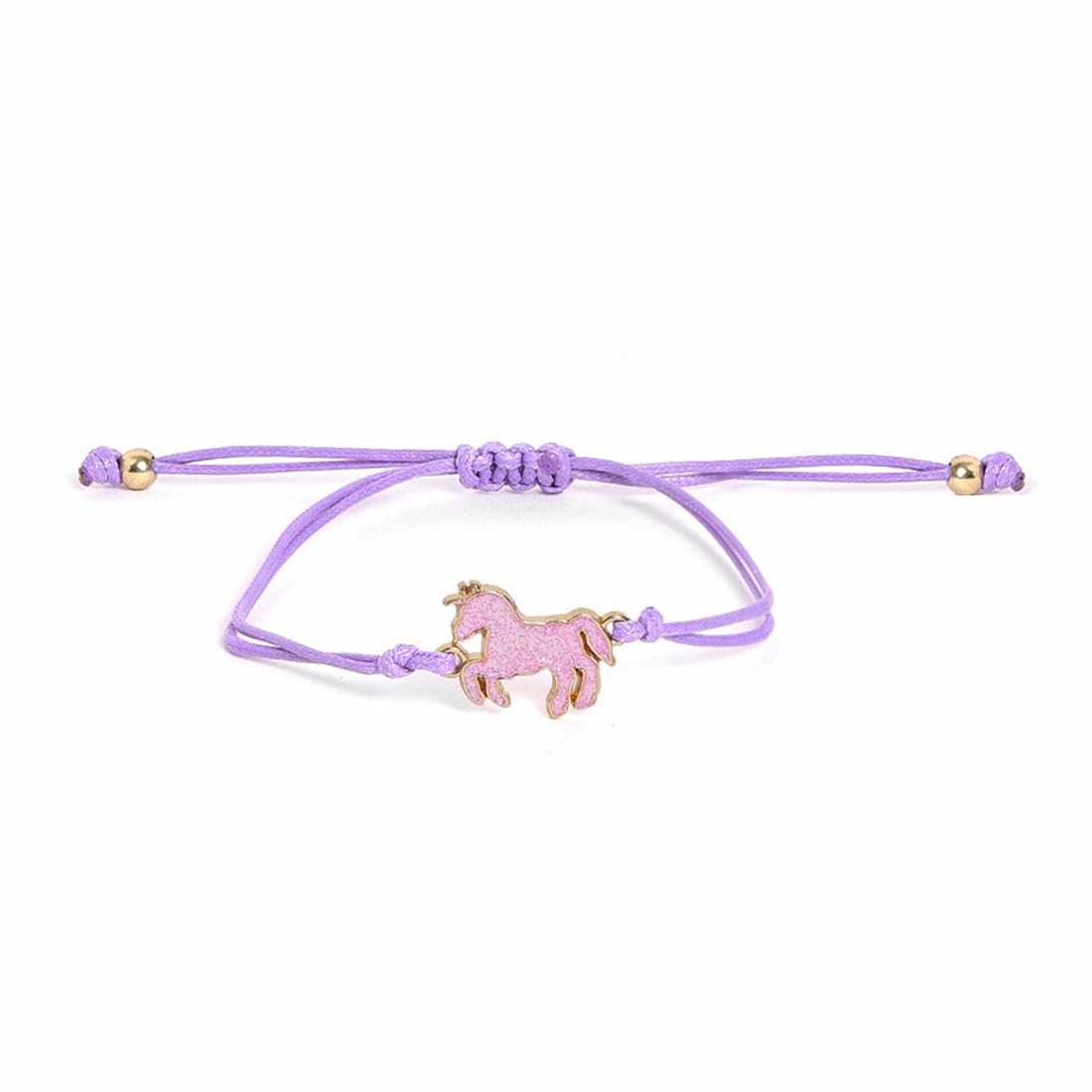 El Regalo 2PCs Cute Kids Bracelet Rakhi Combo Sets- Fancy Kids Rakhi for Brother/Sister with Roli Chwal, Rakhi Message Card in Rakhi Box for Babies/Toddlers/Kids (Unicorn & Heart Rakhi)