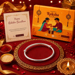 El Regalo Rakhi for Babies/Toddler/Baby Brother- Bracelet Rakhi for Baby Brother with Roli Chanwal, Message Card in Rakshabandhan Box (Style-2)