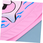 El Regalo 1PC of Cute Kids Dolphin PU Swimming Caps for Girls & Boys- Waterproof, Animal Print Swimming Cap (for Kids 6-12 Years) (Pink Fish Swim Cap)
