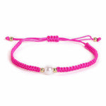 El Regalo 2PCs Pearls Rakhi Combo Set for Bhaiya-Bhabhi/Bhai- Bhatija/Bhatiji- Rakhi Gift Combo with 2 Pearls Rakhi, Roli-Chawal Shagun Pack, Message Card in Gift Box (Rose Pink)