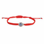 El Regalo 2PCs Evil Eye Rakhi Combo Set for Bhai-Bhabhi or Bhai-Bhatija/Bhatiji- 2 Evil Eye Rakhis with Roli Chanwal, Rakhi Card in Rakhi Gift Box (Option-10)