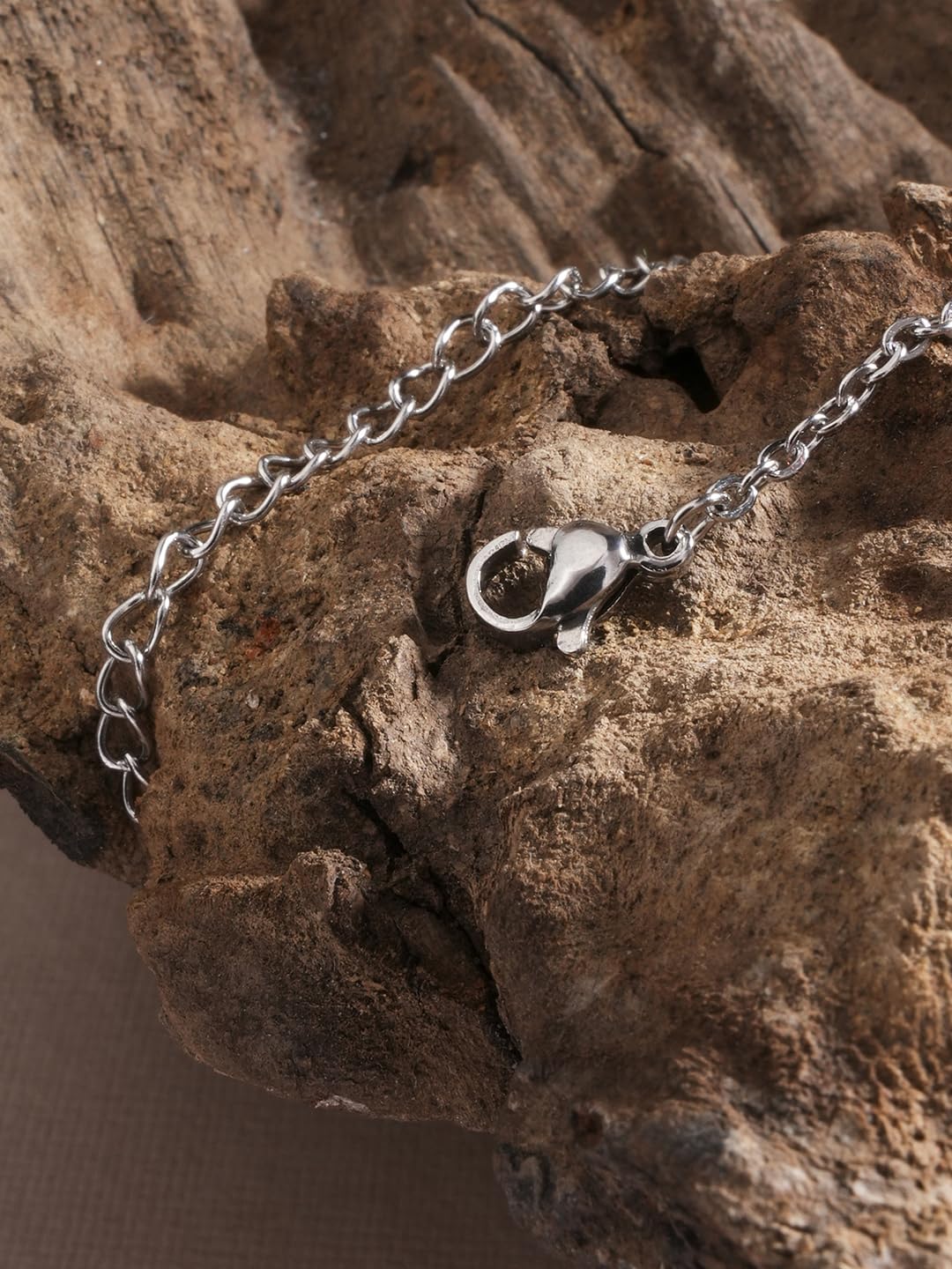 El Regalo 1PC Natural Stones Pointed Pendulum Unisex Pendant Necklace- Natural Healing Stones Peandant Chain Necklaces- Reiki healing/Feng shui (Pink Rose Quartz)