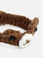 El Regalo Kids Rakhi- 1PC beautiful Hand Knitted Animals Kids Rakhi with, Rakhi Card in Rakhi Gift Box- Unique Adjustable, Soft, Knitted Rakhi for Babies/Toddlers/Kids (Bear Knitted Rakhi)