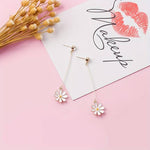 El Regalo 1 Pair Daisy Flower Earrings for Girls & Women- Cute Flower Earrings (Style- 6)