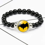 El Regalo 2 PCs Super Hero Bracelets with Replacement Button Pendants- Kids Unisex Bracelets (Option-3)