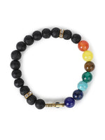 El Regalo 7Chakra Hamsa Hand Evil Eye Bracelet Rakhi for Brother- Designer Rakhi for Bhai with Roli Chawal in Rakshabandhan Gift Box