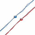 El Regalo 2PCs Evil Eye Rakhi Combo Set for Bhai-Bhabhi or Bhai-Bhatija/Bhatiji- 2 Evil Eye Rakhis with Roli Chanwal, Rakhi Card in Rakhi Gift Box (Option-5)