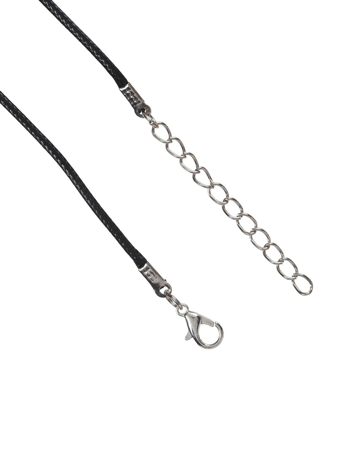 El Regalo Unisex Wolf Tooth Pendant Necklaces | Stainless Steel Wolf Crystal Pendant Adjustable Black Cord Unisex Necklace for Women & Men (Brown)