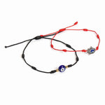 El Regalo 2PCs Evil Eye Rakhi Combo Set for Bhai-Bhabhi or Bhai-Bhatija/Bhatiji- 2 Evil Eye Rakhis with Roli Chanwal, Rakhi Card in Rakhi Gift Box (Option-1)