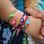 El Regalo Rakhi for Babies - beautiful Evil Eye Nazaria Rakhis for Little Brother/Niece/Nephew Rakhis for Kids/Babies/Toddlers (Royal Blue Heart Evil Eye Kids Rakhi)