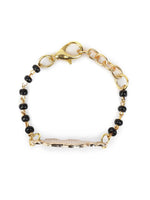 El Regalo Cute Evil Eye Nazaria Bracelet Rakhi for Babies/Kids with Roli Chawal, Rakhi Message card in Rakhi Gift Box- Baby Nazaria Rakhi (White Elephant Nazaria Rakhi)