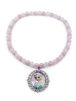 El Regalo Frozn Princess Jewelry Set for Kids | Necklace & Bracelet Kids Girl Jewelry Set (Pink)