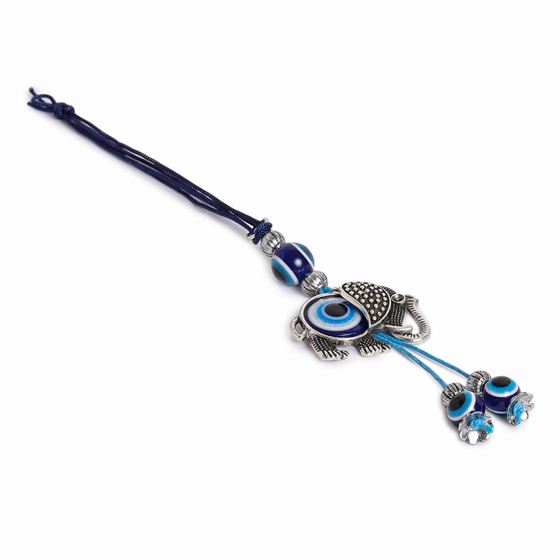 El Regalo 2 PCs Evil Eye Couple Rakhi Set for Bhaiya and Bhabhi- Bhaiya Bhabhi Luma Rakhi Set- Brother/Bhabhi Rakhi Combo For Unisex Adult