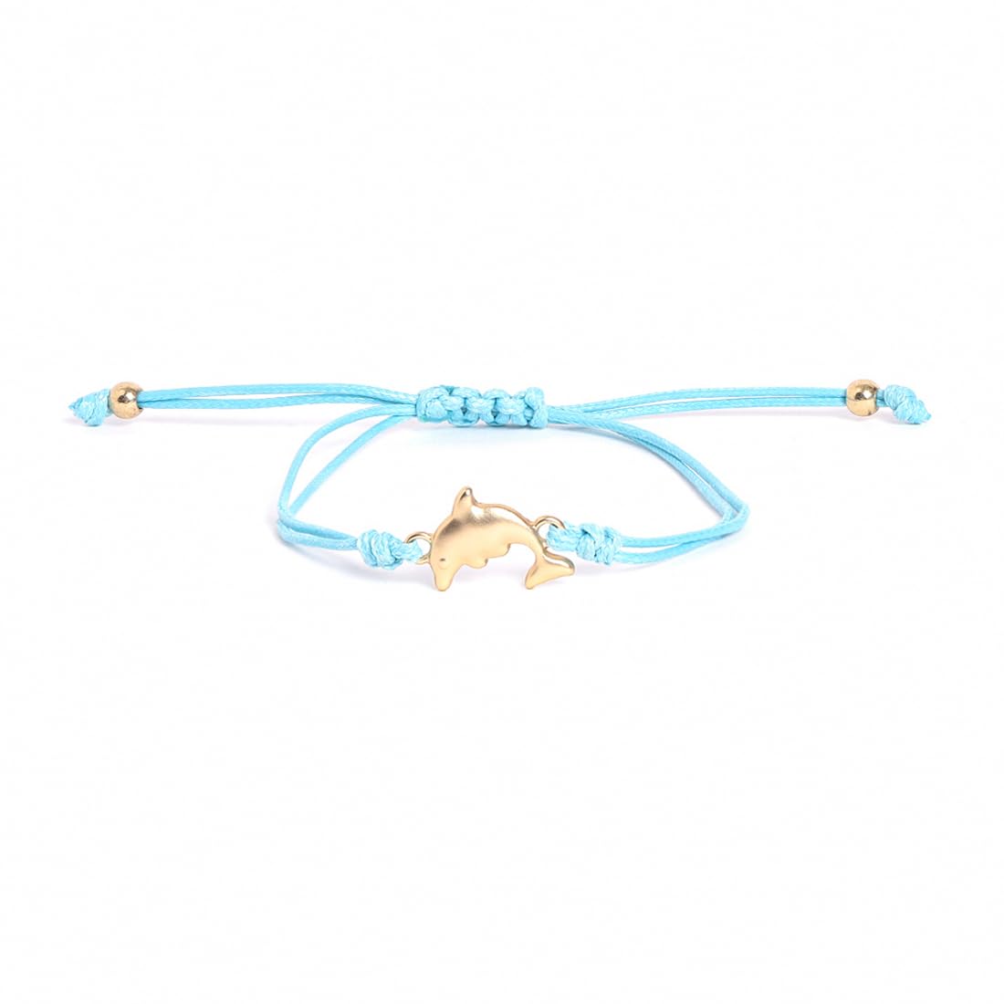 El Regalo 2PCs Cute Kids Bracelet Rakhi Combo Sets- Fancy Kids Rakhi for Brother/Sister with Roli Chwal, Rakhi Message Card in Rakhi Box for Babies/Toddlers/Kids (2 Dolphins Rakhi)
