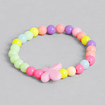 El Regalo 4 PCs Kids Beads Jewelry Combo Sets - Kids Beads 2 Necklace & 2 Bracelets Jewelry Sets for Girls & Toddlers (Option-4)