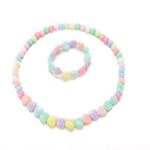 El Regalo Kids Jewelry | Colorful Stars Jewelry Set for Girls | Necklace Bracelet Set
