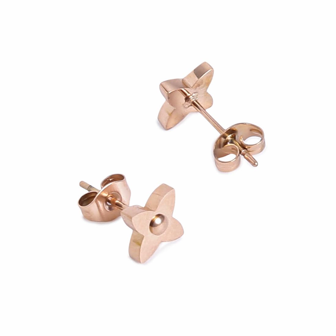 El Regalo 3 Pairs Stainless Steel Ati Tarnish Earrings Set - NO RUST Earrings Combo - Cartilage Surgical Earrings for Women/Girls (Style-10)
