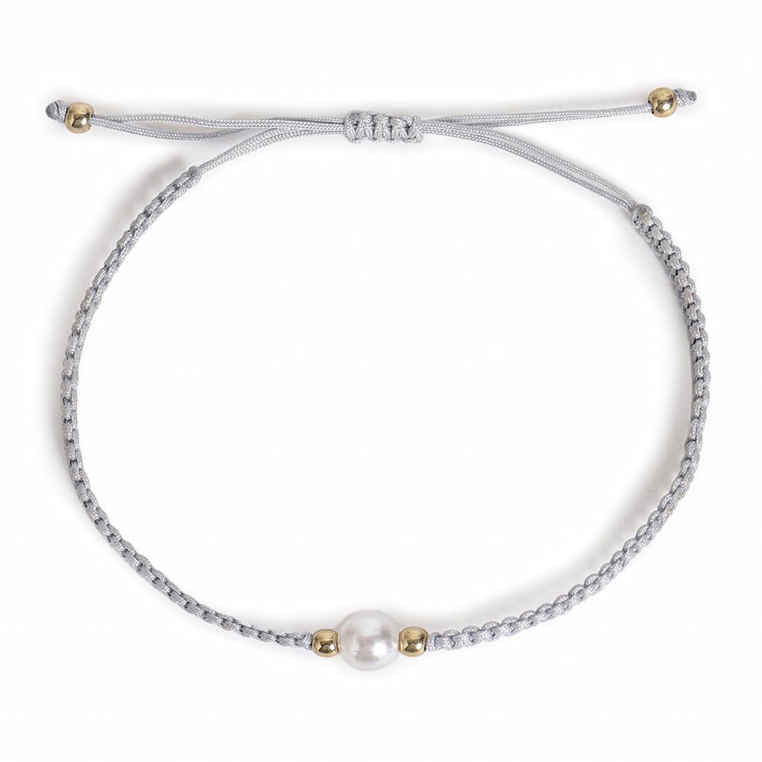 El Regalo 2PCs Pearls Rakhi Combo Set for Bhaiya-Bhabhi/Bhai- Bhatija/Bhatiji- Rakhi Gift Combo with 2 Pearls Rakhi, Roli-Chawal Shagun Pack, Message Card in Gift Box (Grey)