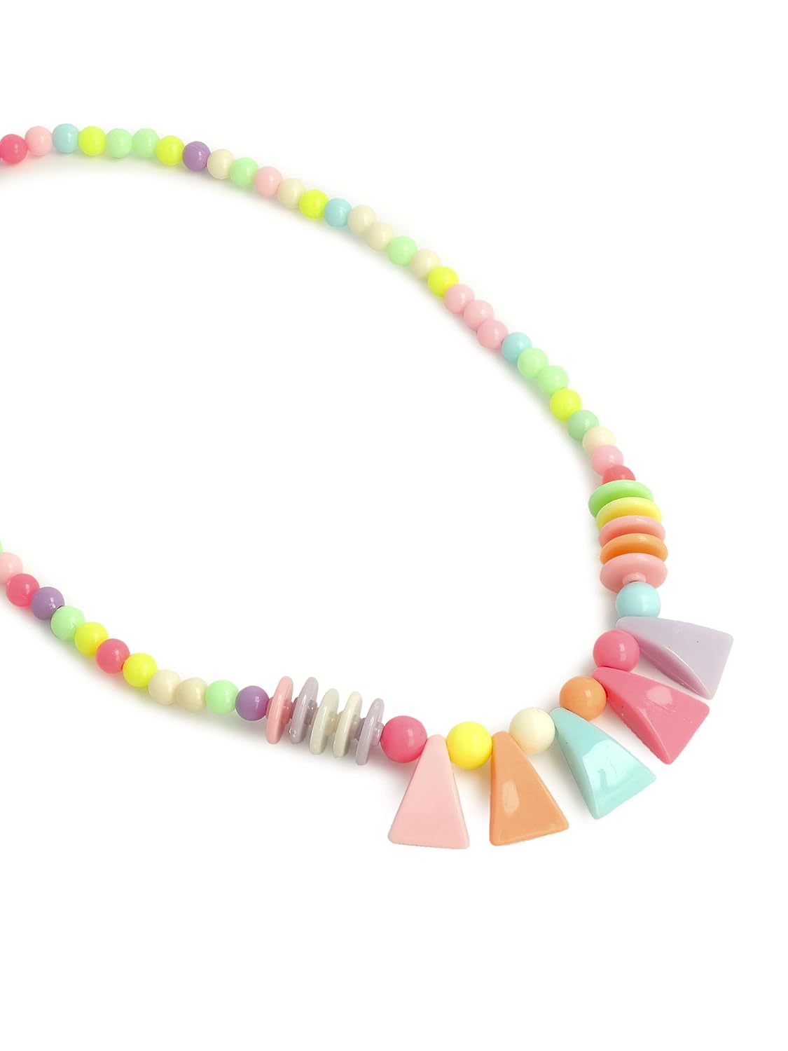 El Regalo 4 PCs Cute Kids Girls Jewelry Combo Sets - Kids Beads 2 Necklace & 2 Bracelets Jewelry Sets for Girls & Toddlers (Option- 5)