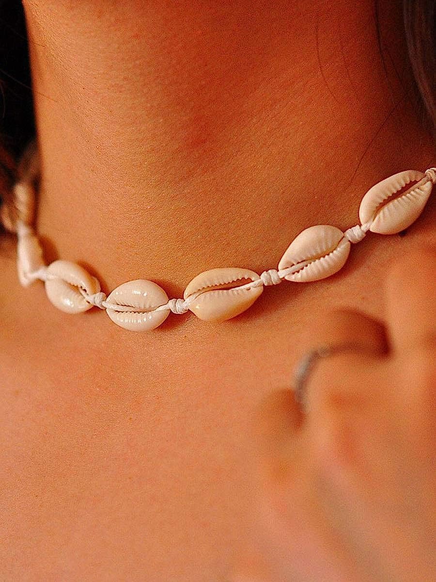 El Regalo Alloy Choker Necklace for Women & Girls (Silver)