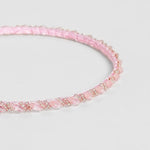 El Regalo 2 Pieces Rhinestone Crystal Headbands Shiny Non-Slip Beaded Party Hairband Hair Bands Hair Accessories Hair Decoration for Women Girls (Option-3)